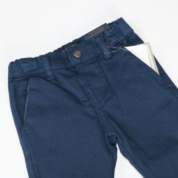 Mayoral Boys Regular Fit Navy Chinos- 6m - Picture 2 of 4